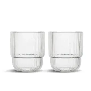 Billi water glass 400 ml set of 2 - LT52249 (gadzety reklamowe)